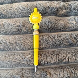 Sunshine Yellow Decorative Pen